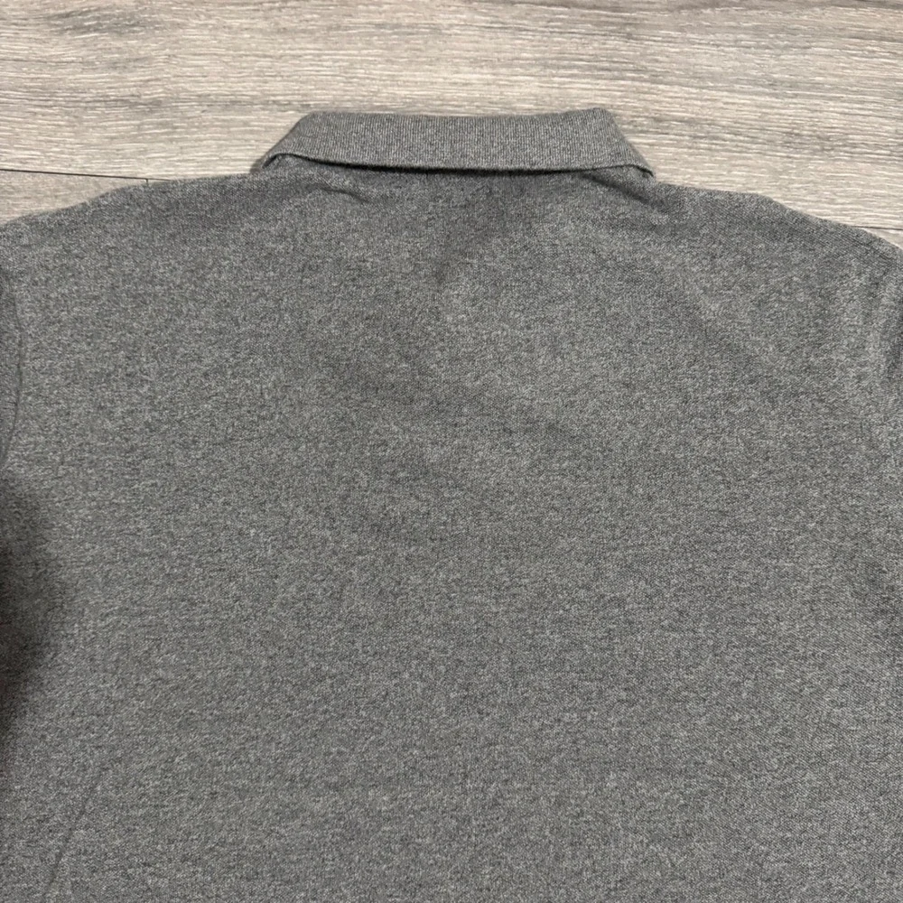 Polo‎ Ralph Lauren Mens XXL Classic Fit Heather Grey Short Sleeve Polo Shirt